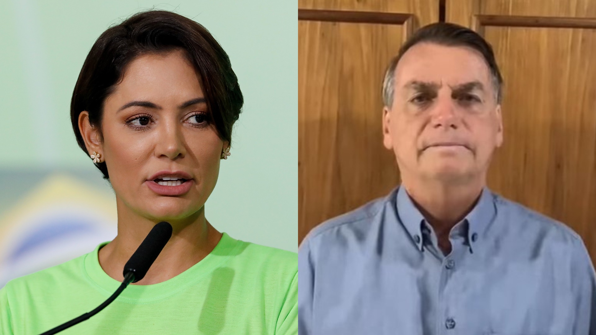 Michelle Bolsonaro surge arrumada para festa e roupa rouba a cena: ‘Nossa…’