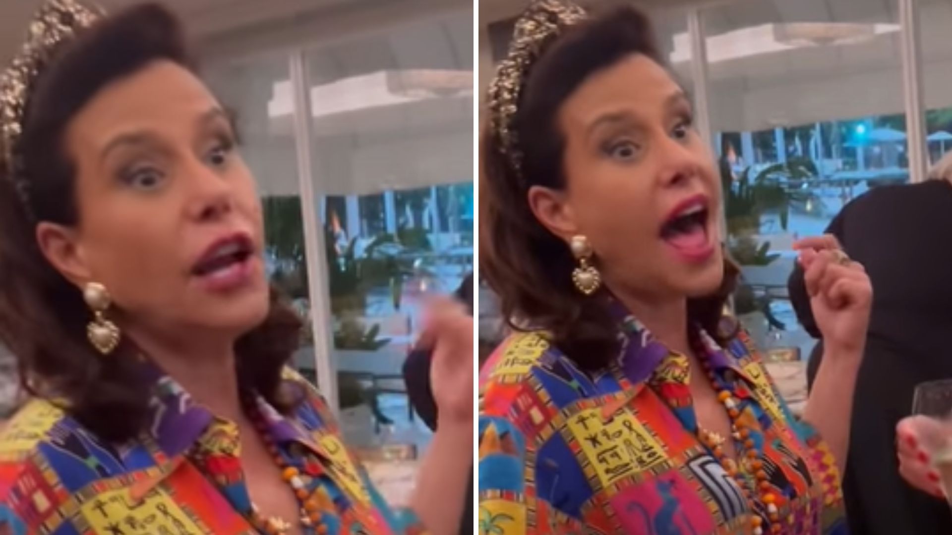 Narcisa Tamborindeguy estabelece regra séria sobre política em sua festa de aniversário: “Favor”