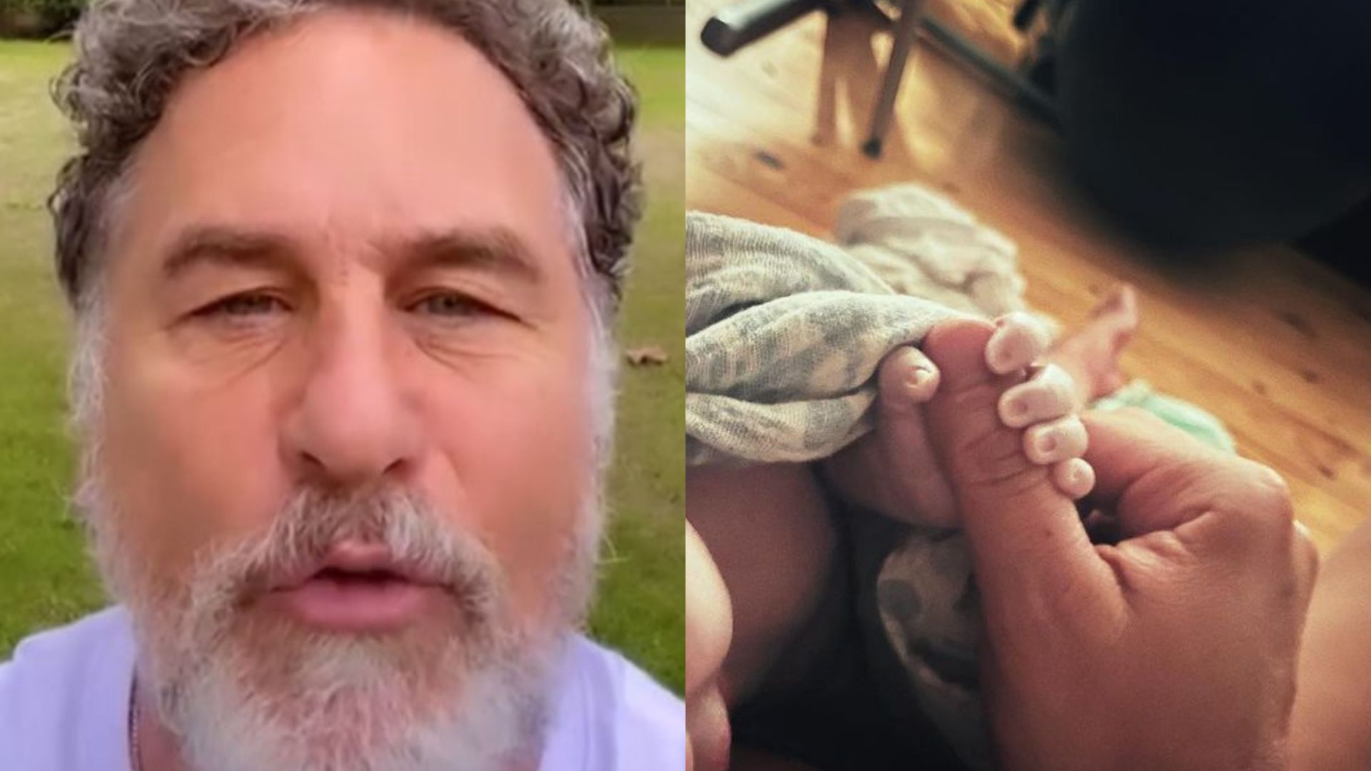 Netinho de Marcos Frota nasce nos Estados Unidos e primeira foto encanta fãs: “Bem-vindo”