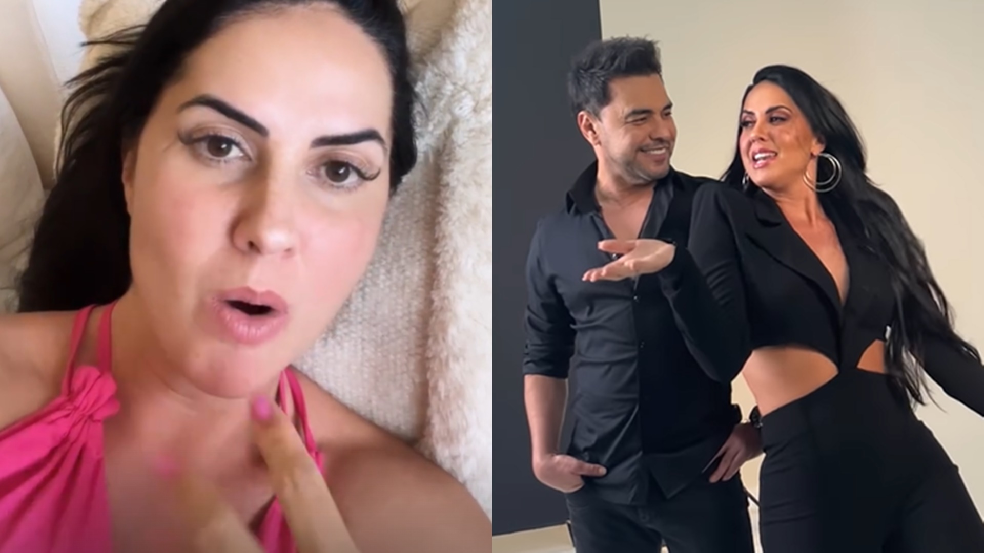 Noiva de Zezé di Camargo lamenta não ter privacidade para sair na rua: “Sinto falta”