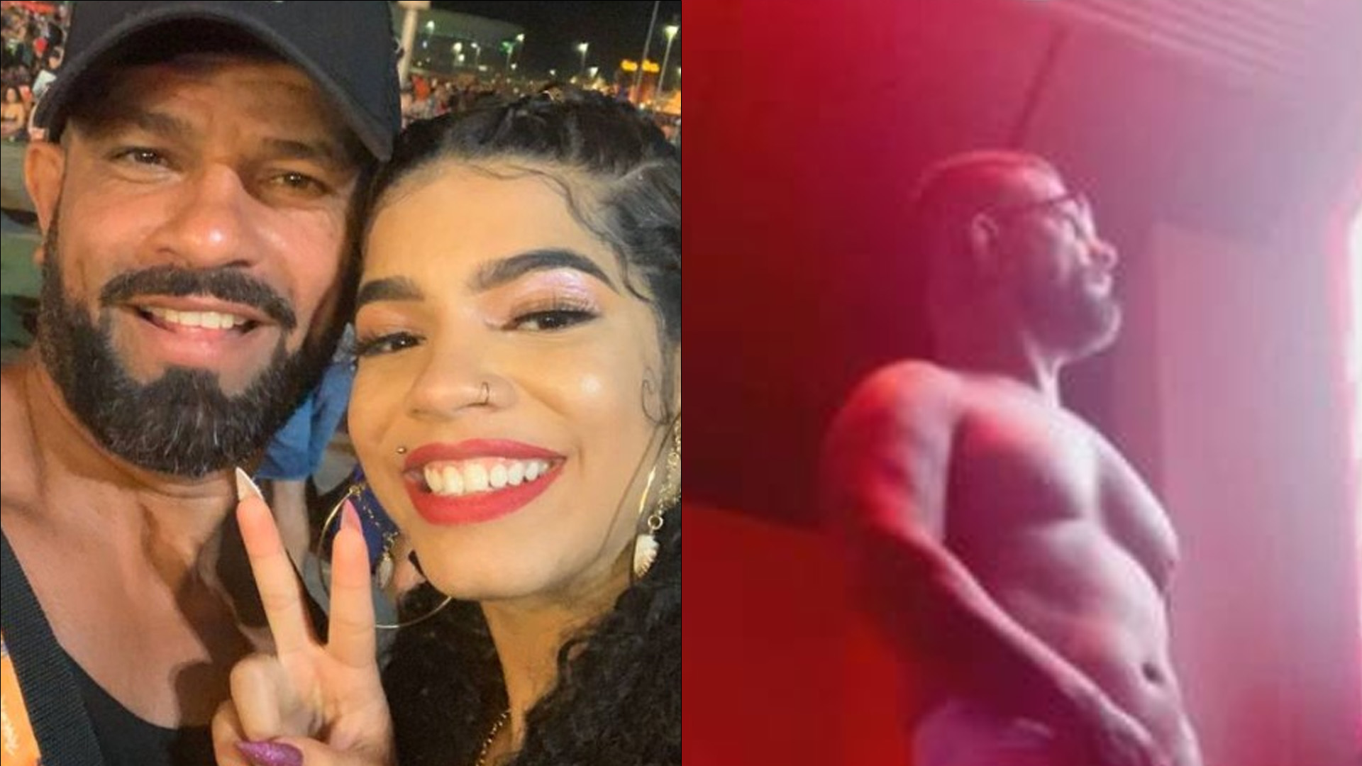 Em sauna gay, pai da ex-BBB Maria surge só de toalha e agarra mala: “Coroa”