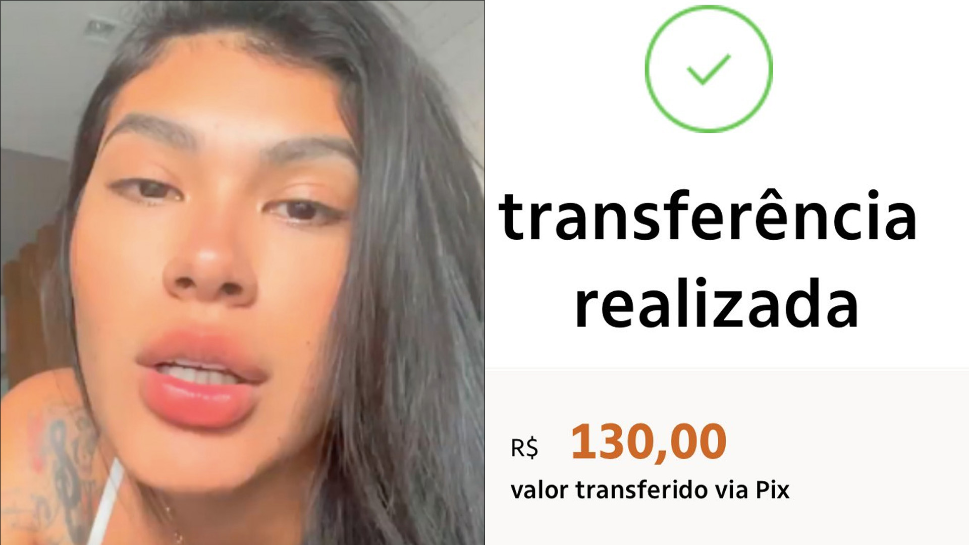 Ex-BBB Pocah doa Pix para gás e fã usa dinheiro em show de Ludmilla: “Fui tapeada”