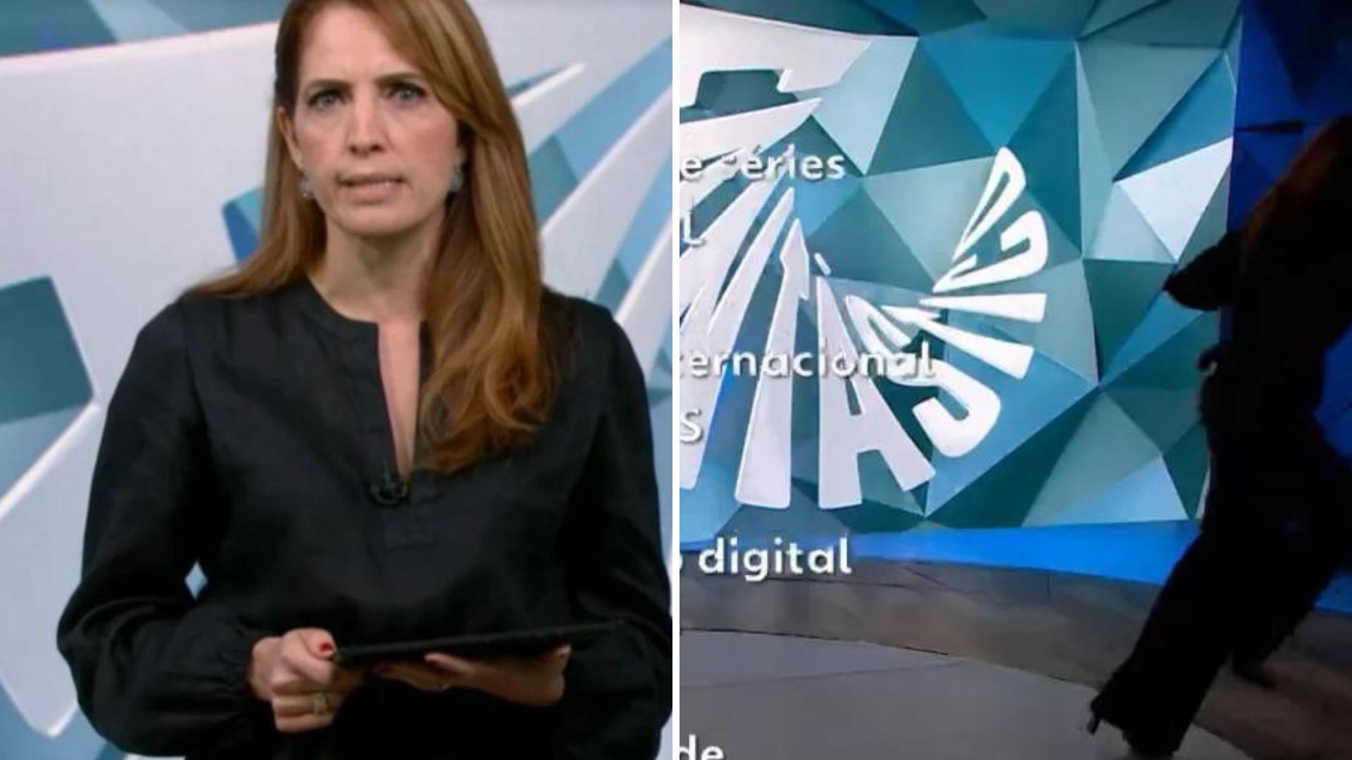 Poliana Abritta assusta telespectadores com acidente no encerramento do ‘Fantástico’