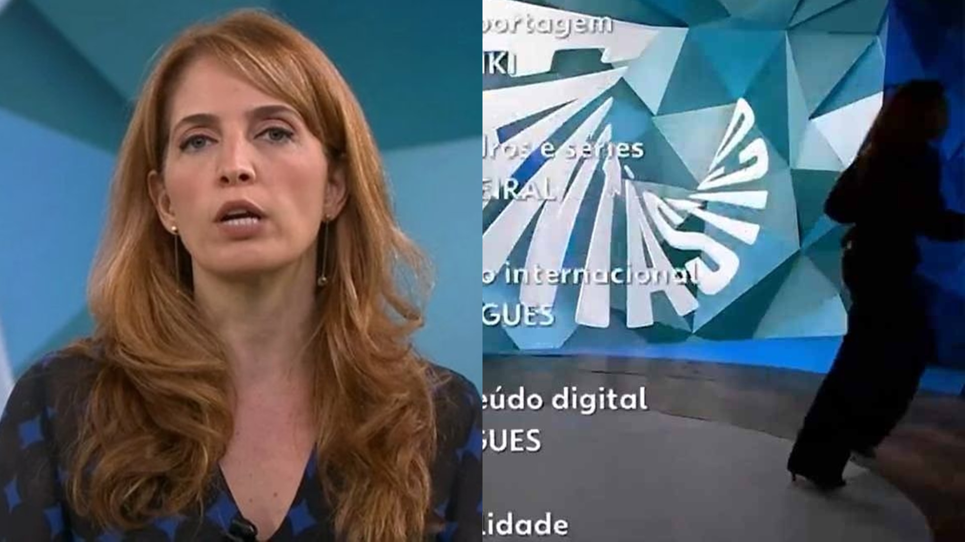 Poliana Abritta se pronuncia após “acidente” no fim do Fantástico: “Passando pra dizer”