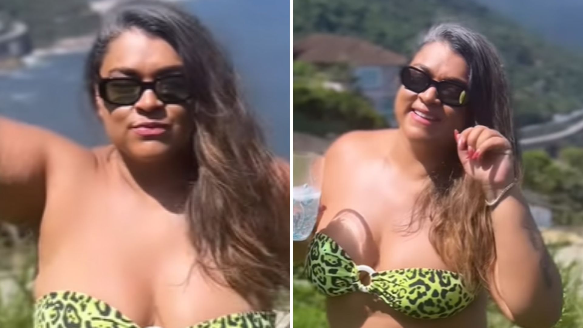 De biquíni, Preta Gil rebola corpo real e antecipa festa para as eleições: “Já reagi”