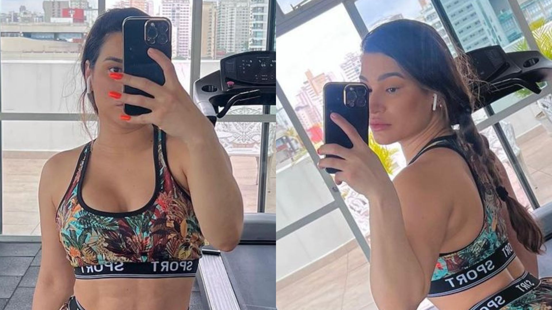 Raissa Barbosa elege shortinho colado para treino e empina bumbum gigante: “Deusa”