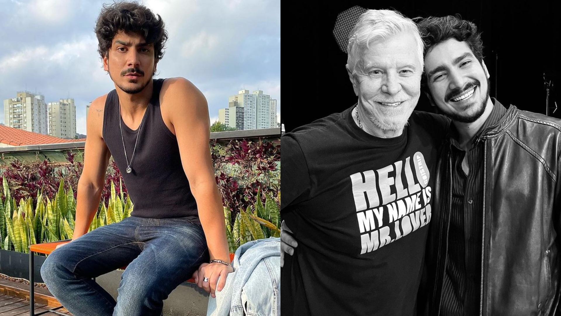Ator Rhener Freitas dá detalhes sobre os bastidores ao lado de Miguel Falabella: “Intenso”