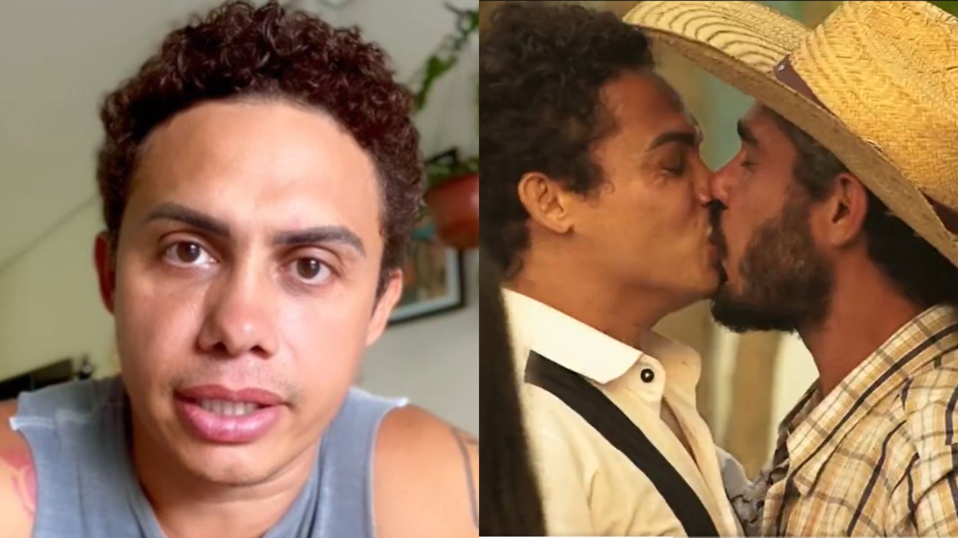 Silvero Pereira celebra cena de beijo gay em final de Pantanal: “Fizemos história”