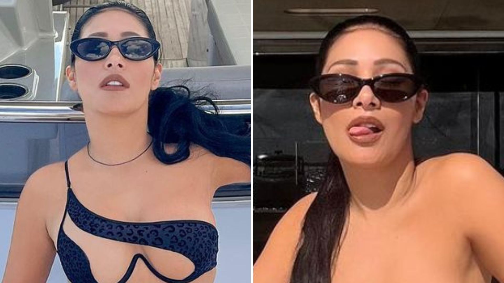 Que corpo é esse? Simaria escandaliza em biquíni transparente e microcalcinha choca: “Explosiva”