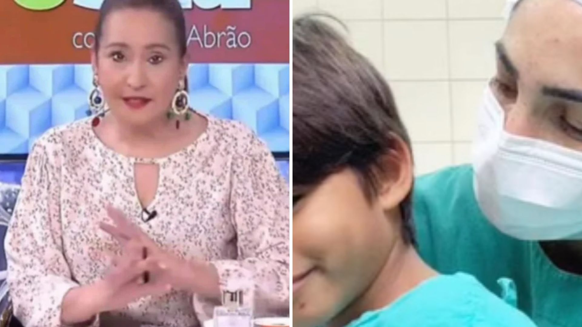 Sonia Abrão mostra apreensão de afilhado em preparação para cirurgia: “Vai dar tudo certo”