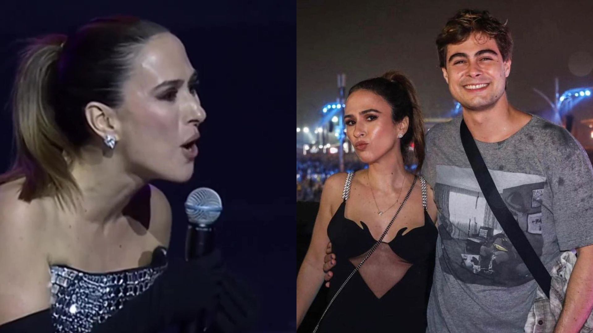 Gente? Tatá Werneck dá em cima de outro homem na frente de Rafa Vitti: “Gostoso”