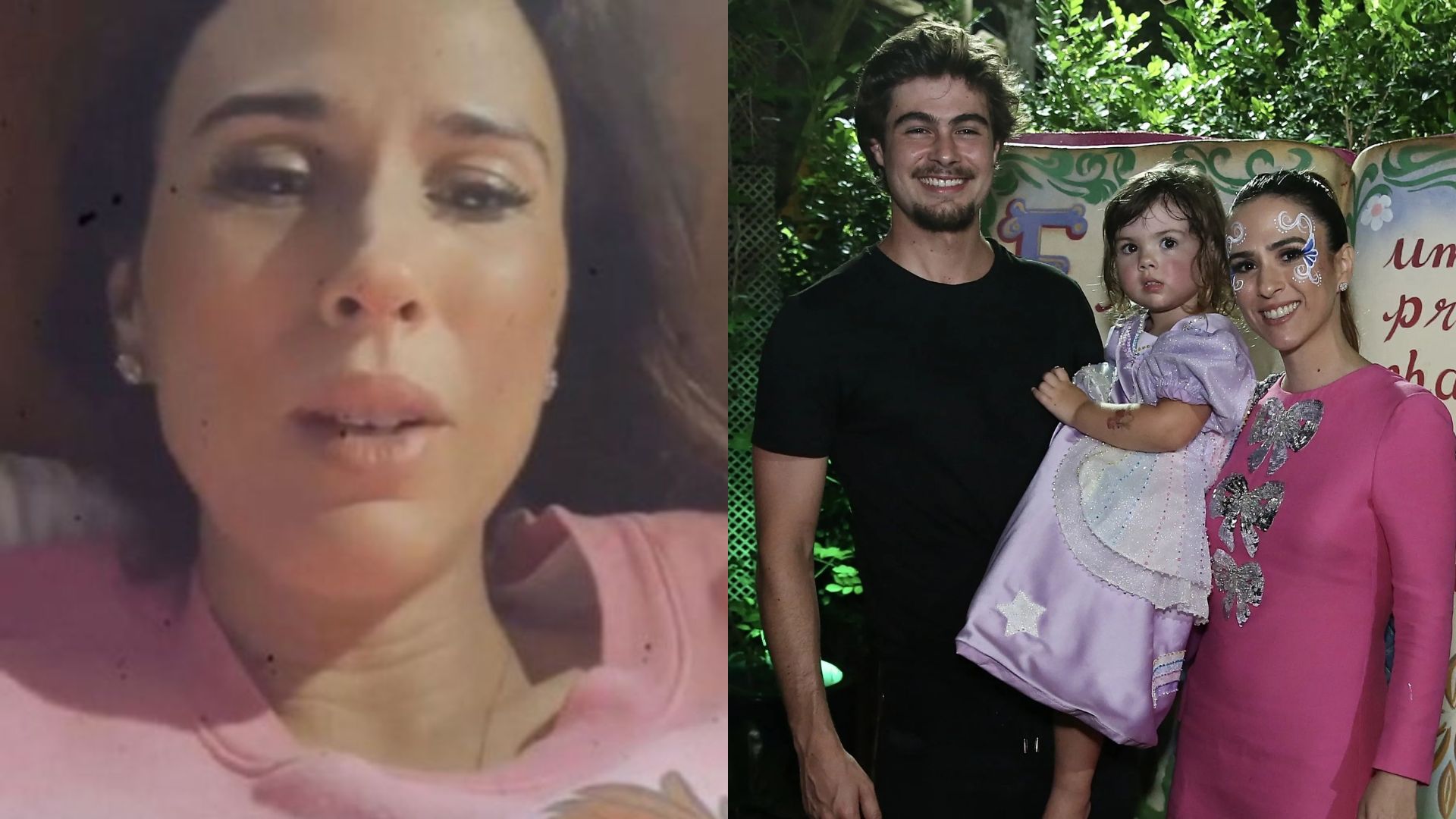 Tatá Werneck rebate críticas aos looks da festa de sua filha: “Já tão falando mal”