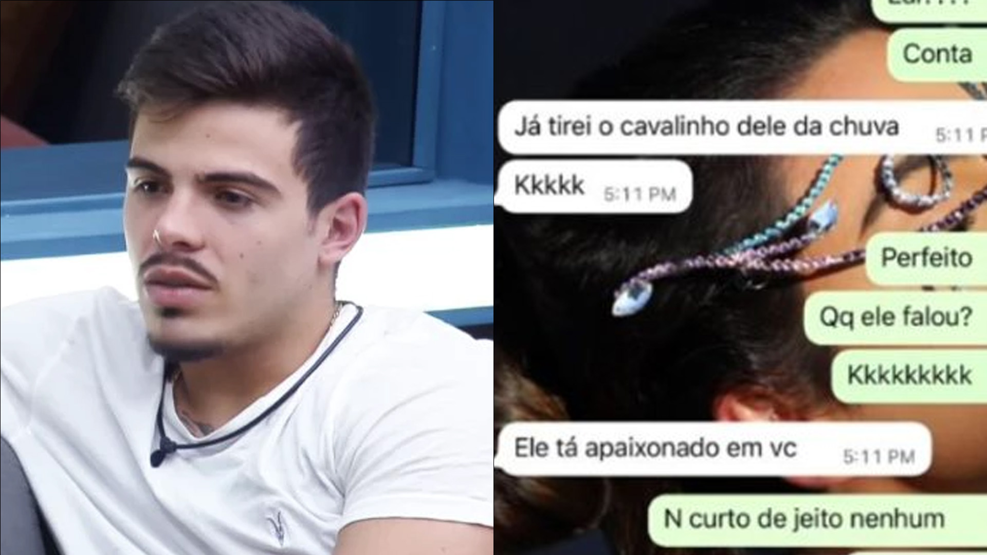 A Fazenda: Thomaz Costa tenta armar casal com peoa antes do reality: “Apaixonado”