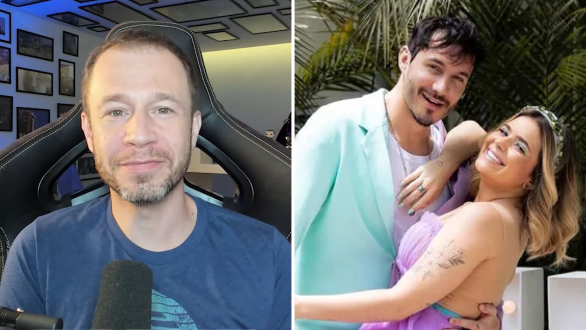 Tiago Leifert faz discurso significativo em Chá Revelação de Viih Tube e Eliezer: “Gratificante”