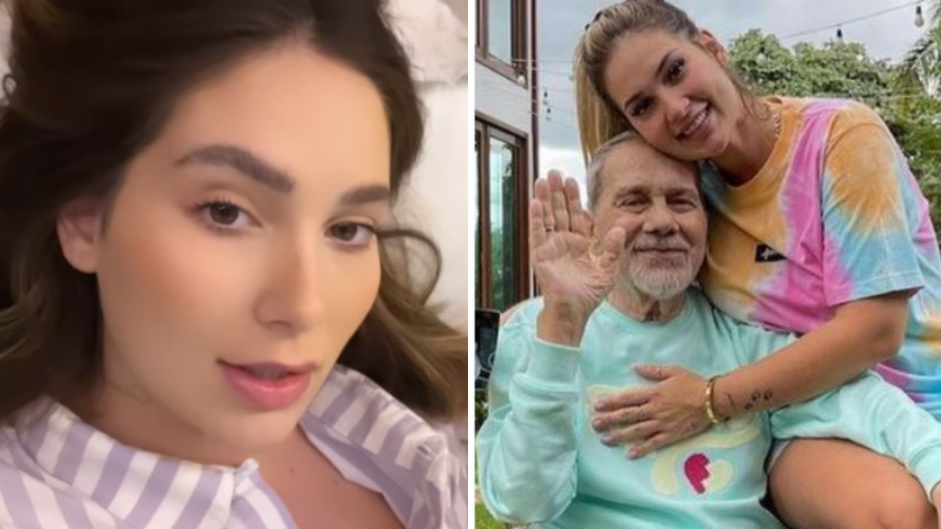 Virgínia Fonseca nota semelhança chocante entre a filha e o pai falecido: “Saudade eterna”