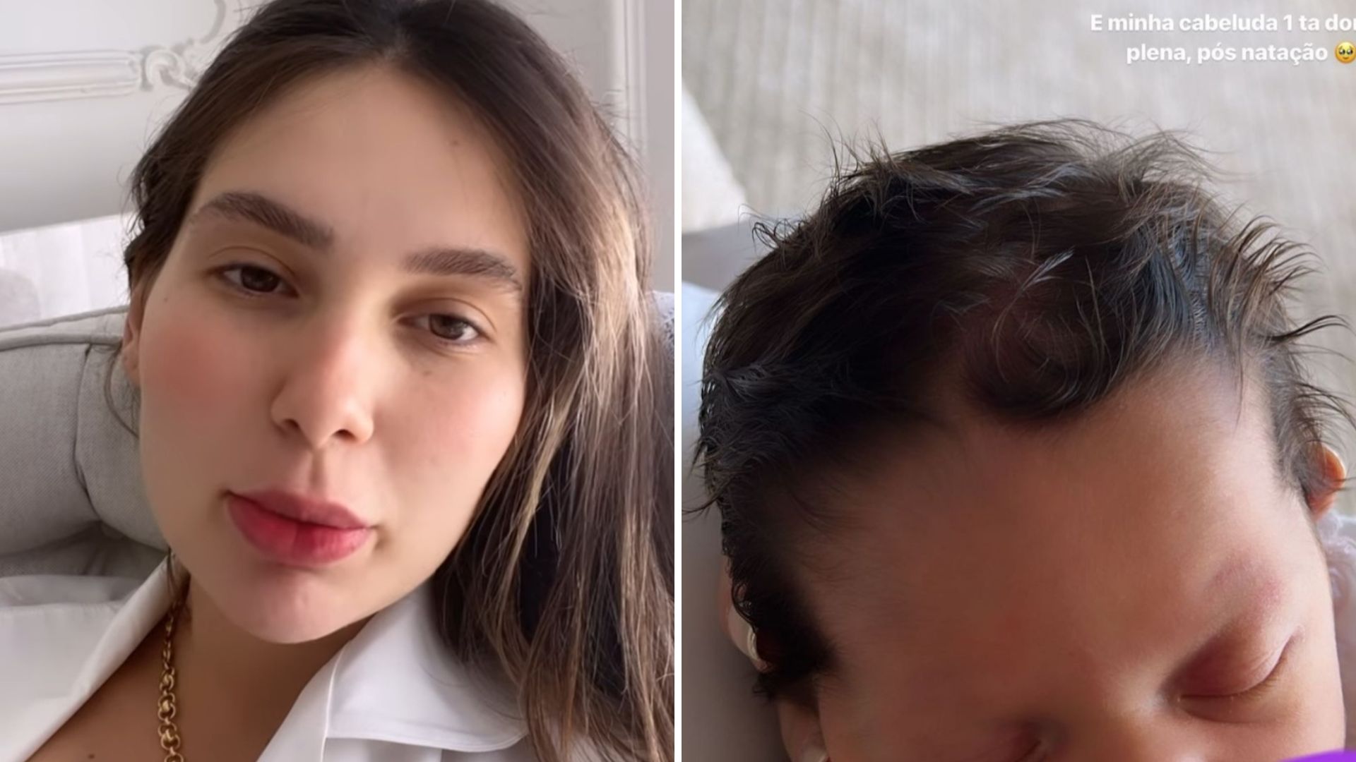 Virginia Fonseca surge amamentando caçula, Maria Flor, e se derrete: “Tão perfeita”