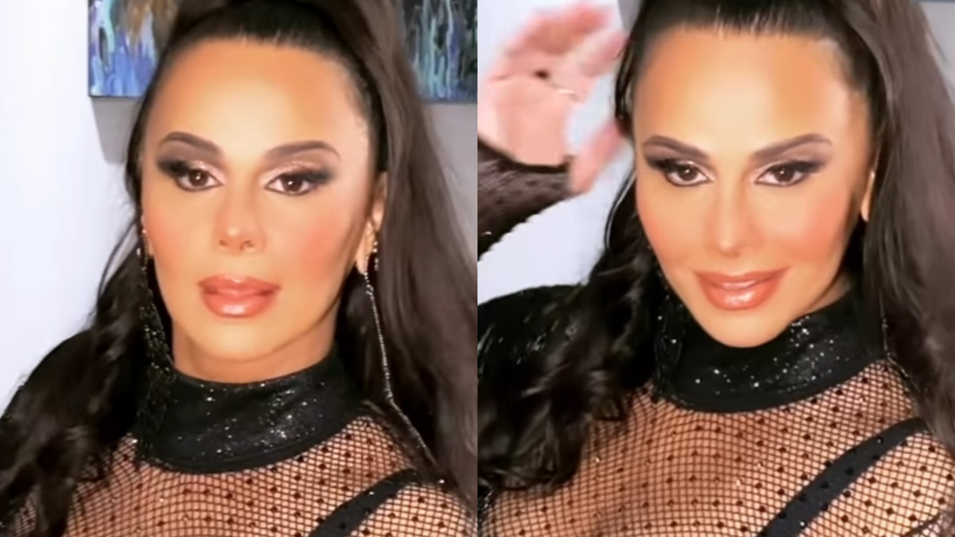 Viviane Araújo arrasa com look transparente em ensaio de Carnaval um mês após parto: “Poderosa”