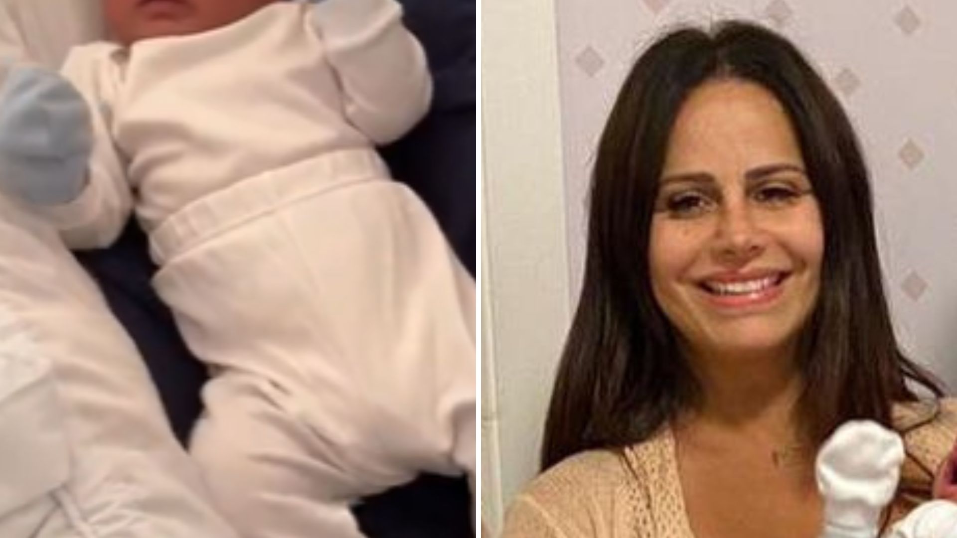 Viviane Araújo flagra o filho tendo misto de emoções e se derrete: “Benção”