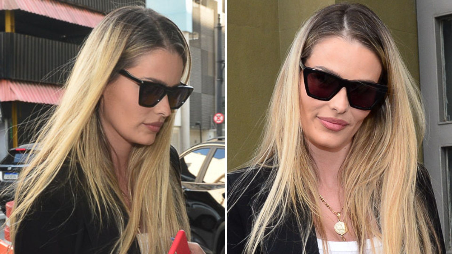 Yasmin Brunet chega chiquérrima para prestar queixa em delegacia após acusação grave