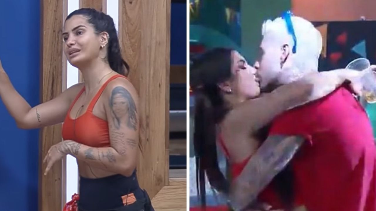 A Fazenda 13: Após beijão, Marina Ferrari decide dar fora em Gui Araújo: “Vou pedir pra ele dormir em outra cama”