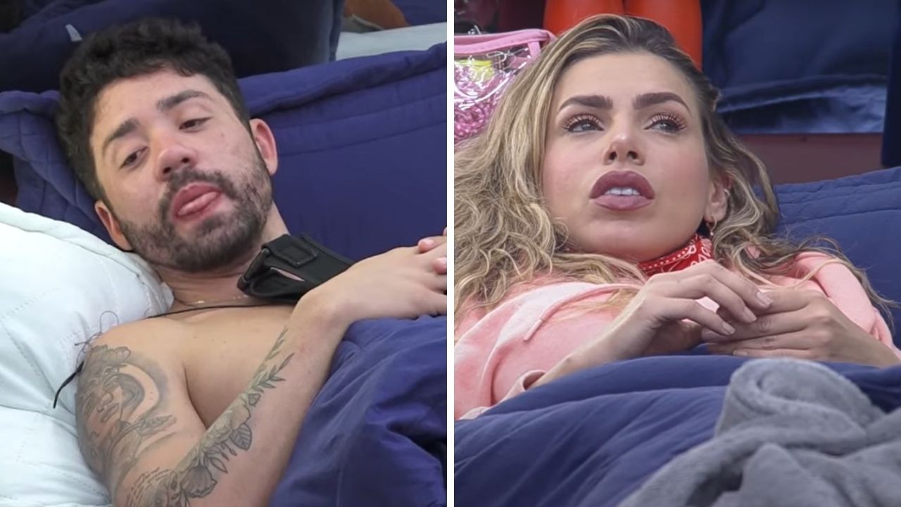 A Fazenda 13: Erika conversa com Rico sobre a roça e desabafa sobre atitudes de outros peões: “Não cabe a eles me julgarem”