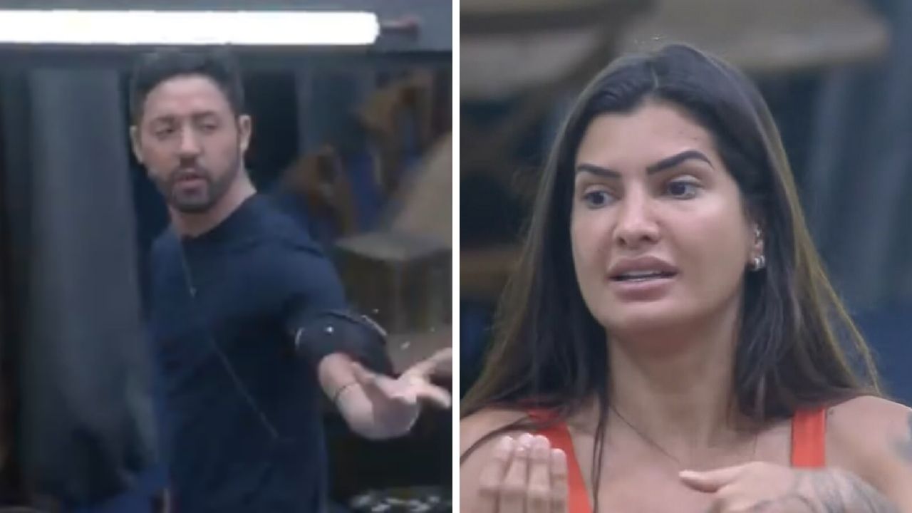 A Fazenda 13: Rico Melquiades coloca a boca no trombone e esculacha Marina Ferrari: “Falsa”