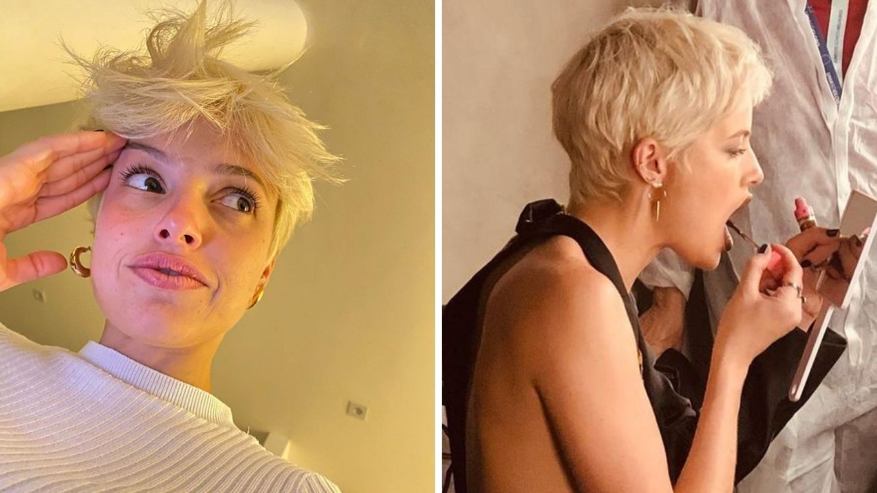 Agatha Moreira entrega perrengue para manter cabelo platinado em ‘Verdades Secretas 2’: “Vai cair inteiro”