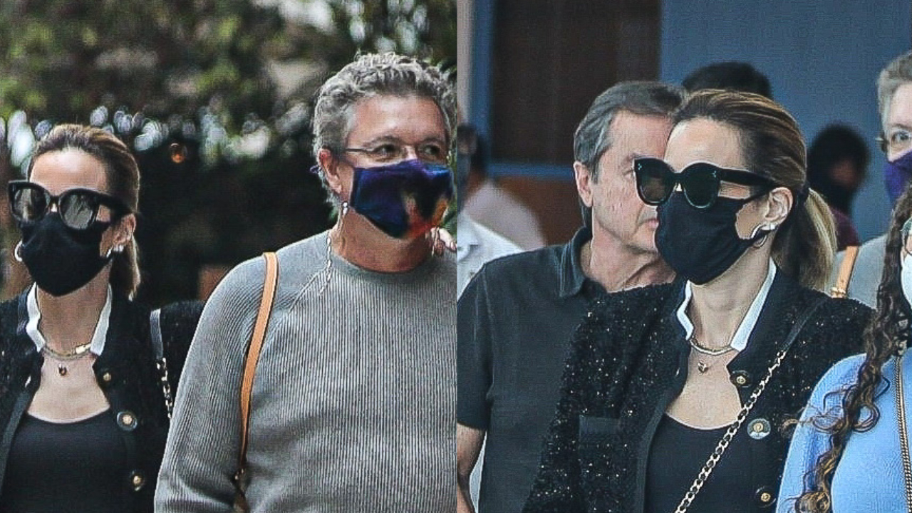 Ela cresceu! Ana Furtado e Boninho fazem rara aparição com a filha durante passeio no shopping