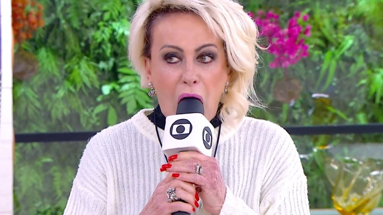 Ao vivo, Ana Maria Braga abocanha microfone no ‘Mais Você’ e público reage: “Tomei um susto”