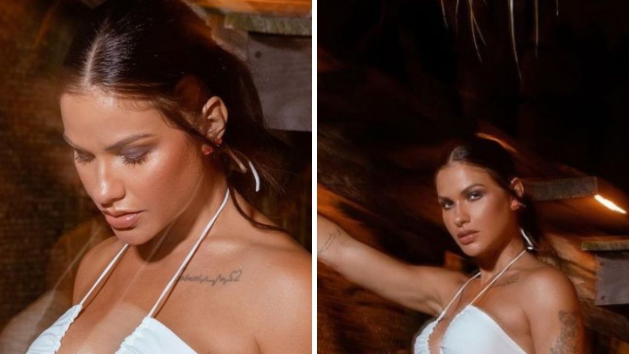 Sem roupa íntima, Andressa Suita exibe corpaço com vestido transparente: “Perfeita”