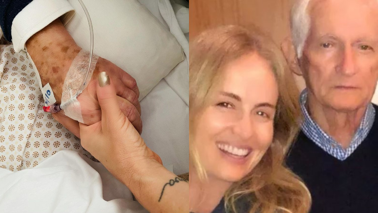 Angélica fala sobre quadro clínico do pai, que permanece internado após AVC: “Seguimos vigilantes”