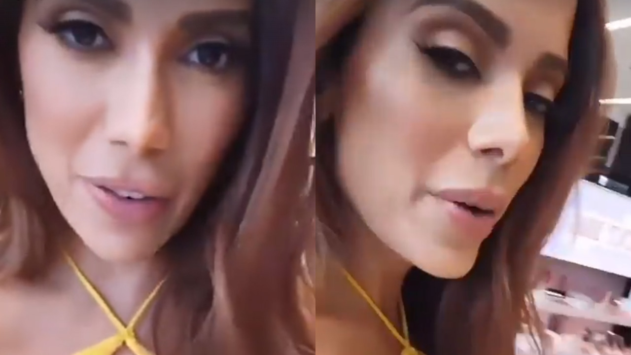 Anitta rebate acusação de plágio em música nova e explica: “Eu pedi autorização”