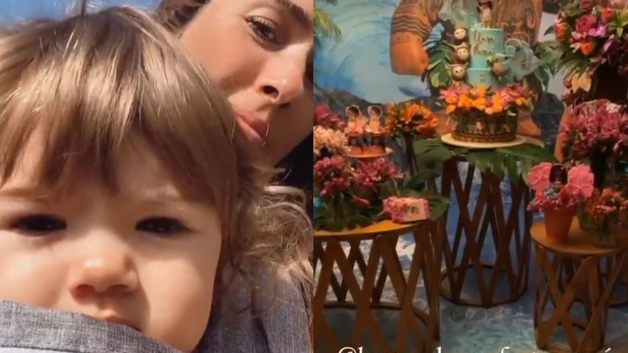 Tatá Werneck não economiza e celebra aniversário de dois aninhos da filha com festão em casa