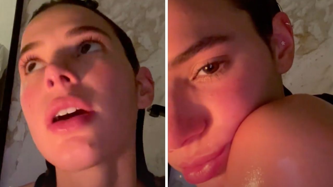 Nua na banheira, Bruna Marquezine faz carão e deixa fãs em choque com a ousadia: “Que espetáculo”