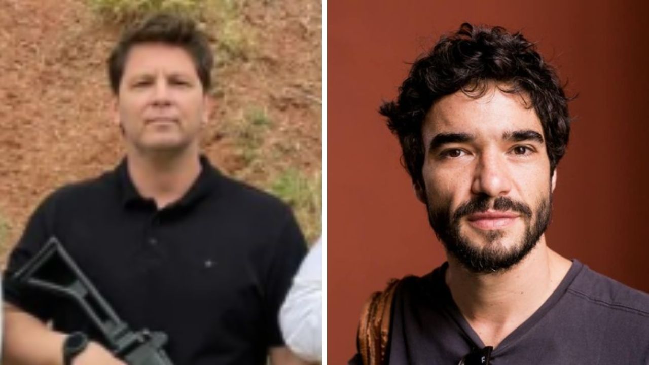 Sem papas na língua, Caio Blat detona Secretário da Cultura Mário Frias por posar com armas: “Vexame”