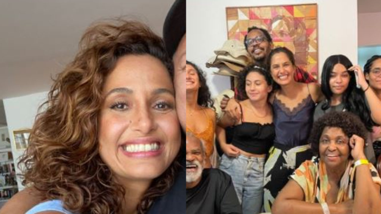 Camila Pitanga faz primeira aparição com o novo namorado gato durante evento em família: “Casalzão!”