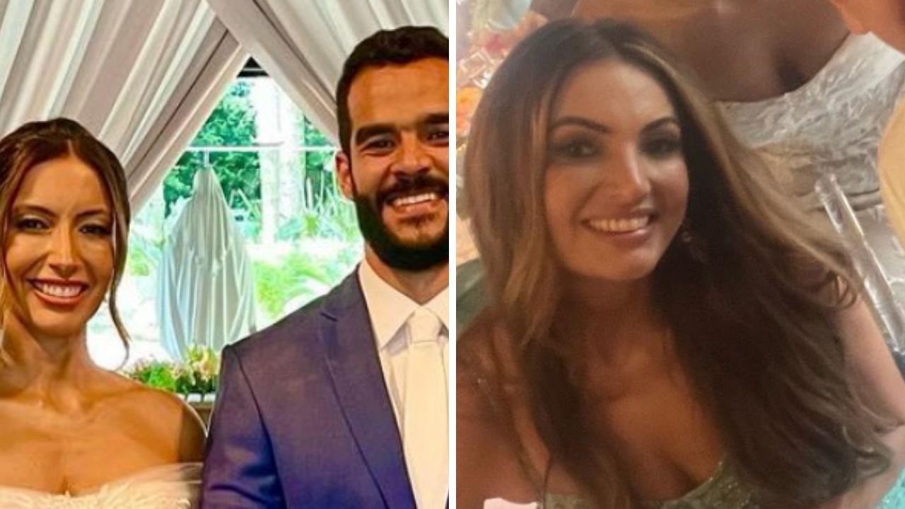 Patrícia Poeta é madrinha no casamento luxuoso da irmã, Paloma Poeta: “Dia muito especial”