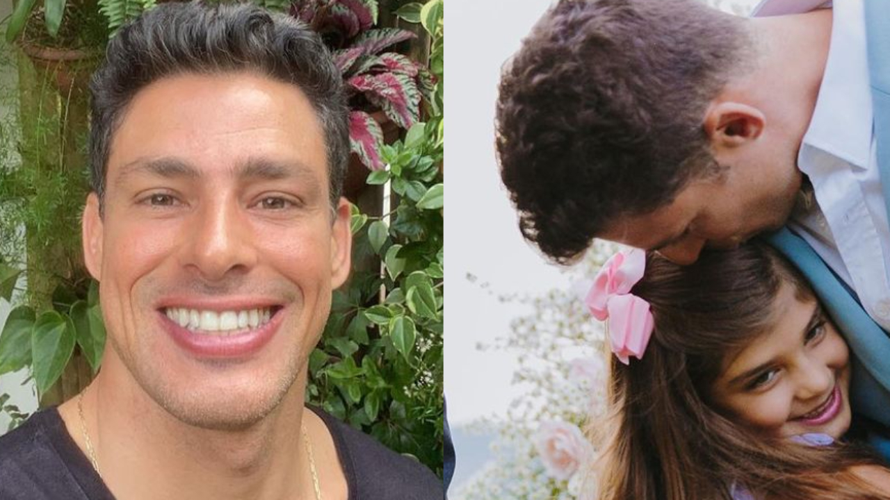 Em raro post, Cauã Reymond faz caras e bocas ao lado da herdeira e fãs exaltam semelhança: “Perfeitos!”