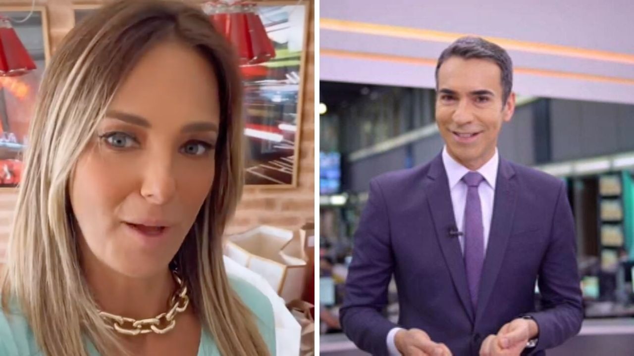 Ticiane Pinheiro se emociona no dia em que César Tralli dá salto na carreira: “Orgulho”