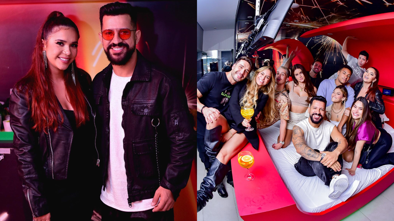 Como assim? Na companhia de outros famosos, Dennis promove festa em motel: “Inimigos do fim”