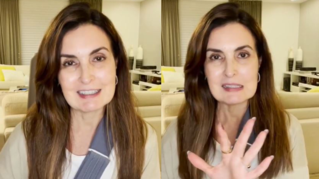 Fátima Bernardes volta à web após cirurgia delicada e fala sobre recuperação: “Fiz a primeira revisão médica”