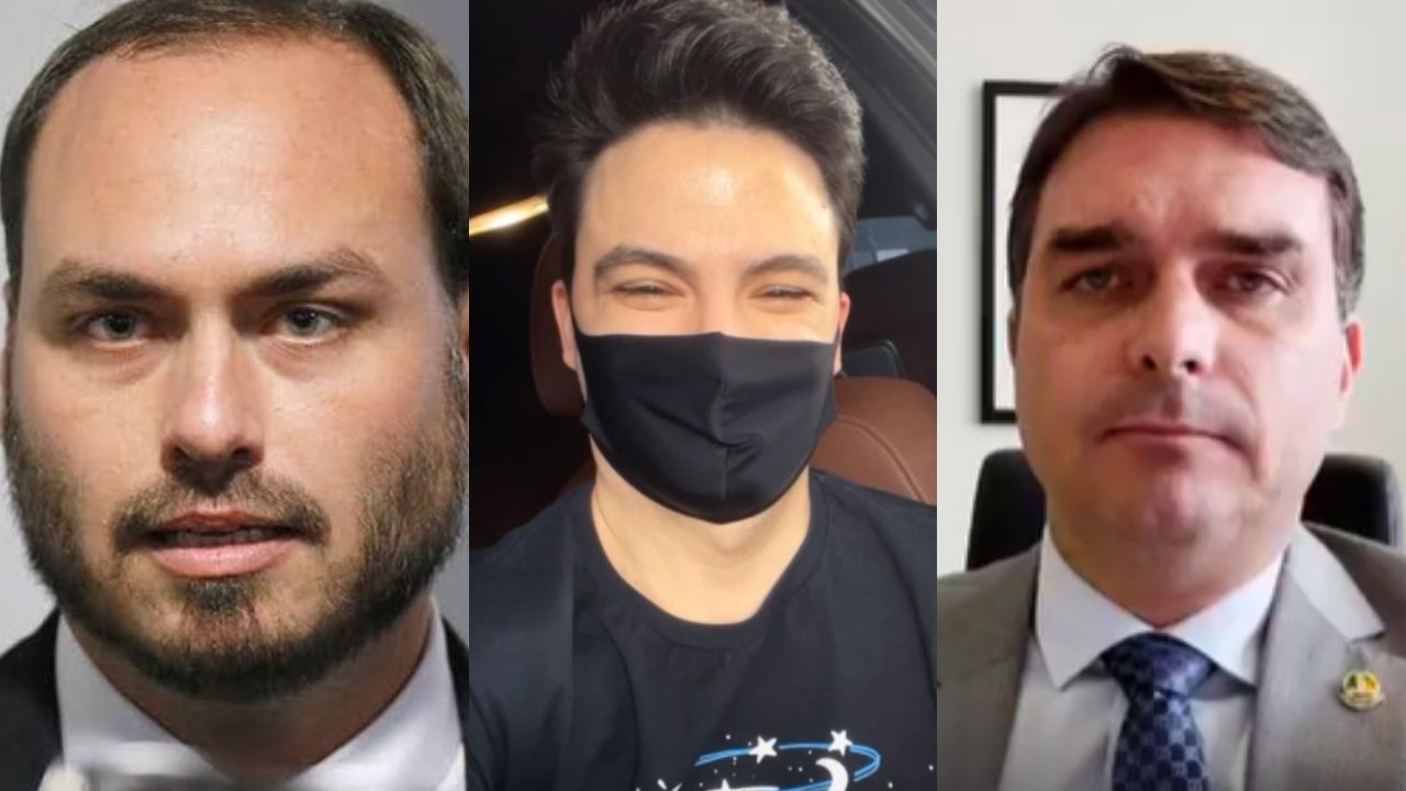 Felipe Neto debocha após filhos de Bolsonaro acreditarem em meme sobre vacinação: “Os dois caíram”