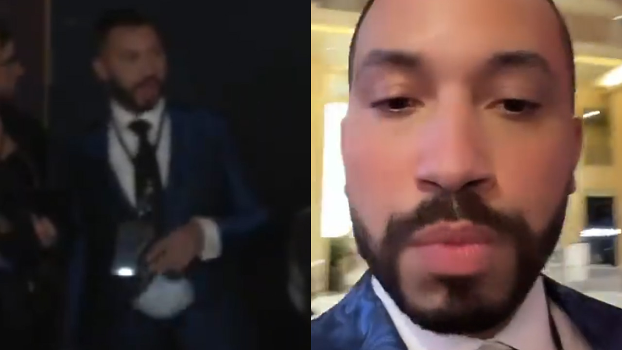 Em Hollywood, Gil do Vigor rouba a cena em fundo de vídeo com chefão da Marvel: “Virou Vingador?”