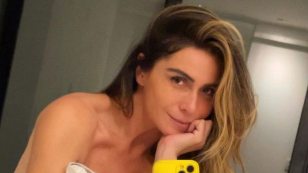 Nua, Giovanna Antonelli cobre apenas o necessário com travesseiro e seguidores babam: “Gata da p*rra”