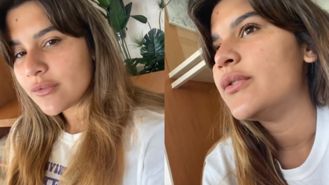 Filha de Flávia Alessandra, Giulia Costa diz estar há 25 dias sem ingerir bebidas alcoólicas: “Limpa no corpo”