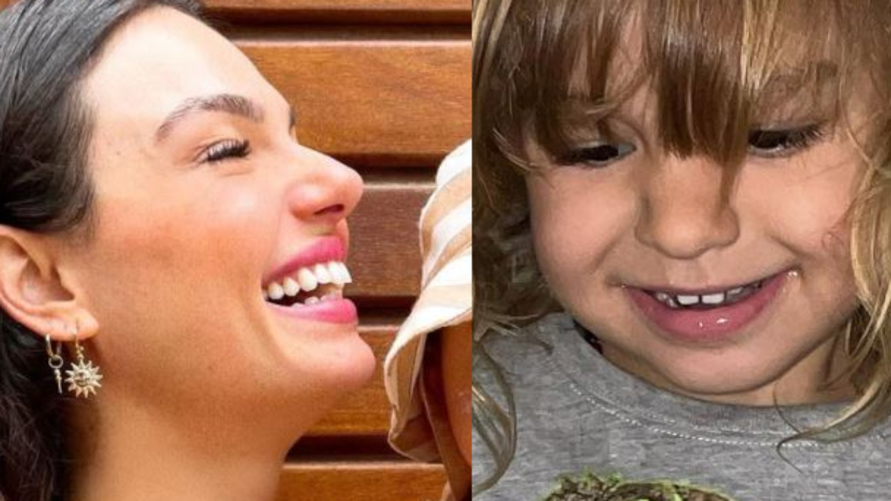Isis Valverde reencontra o filho após viagem internacional e visual do pequeno derrete fãs: “Que cabeludinho!”