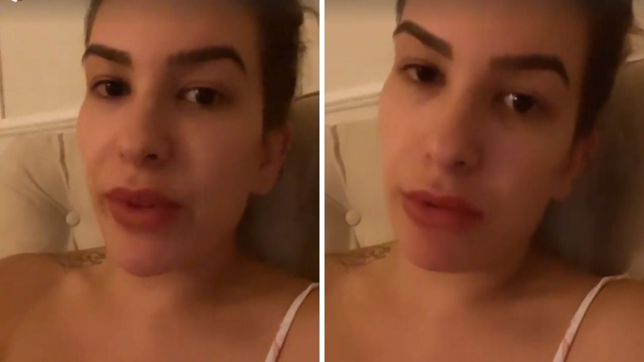 Mãe de primeira viagem, Lore Improta diz que está ordenhando: “Para quando eu precisar descansar”