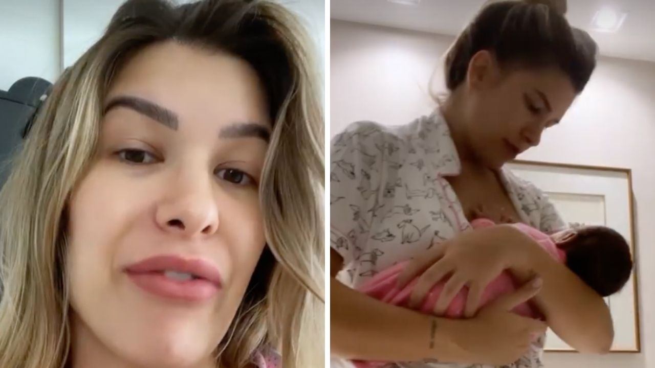 Lore Improta conta ‘milagre’ ao conseguir amamentar após duas reduções de mama: “Praticamente impossível”