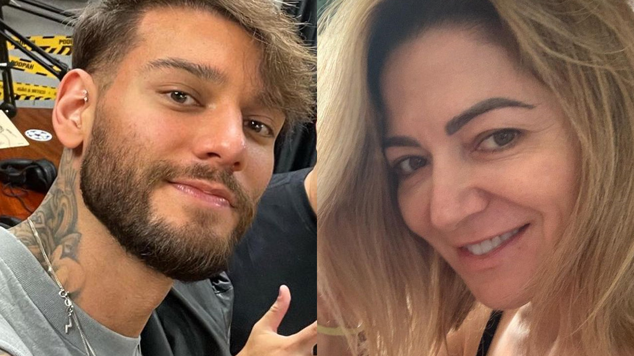 Mãe de Lucas Lucco, Karina Lucco tira sutiã, mostra corpo trincado e desabafa sobre medo de engordar: “Bitolada”
