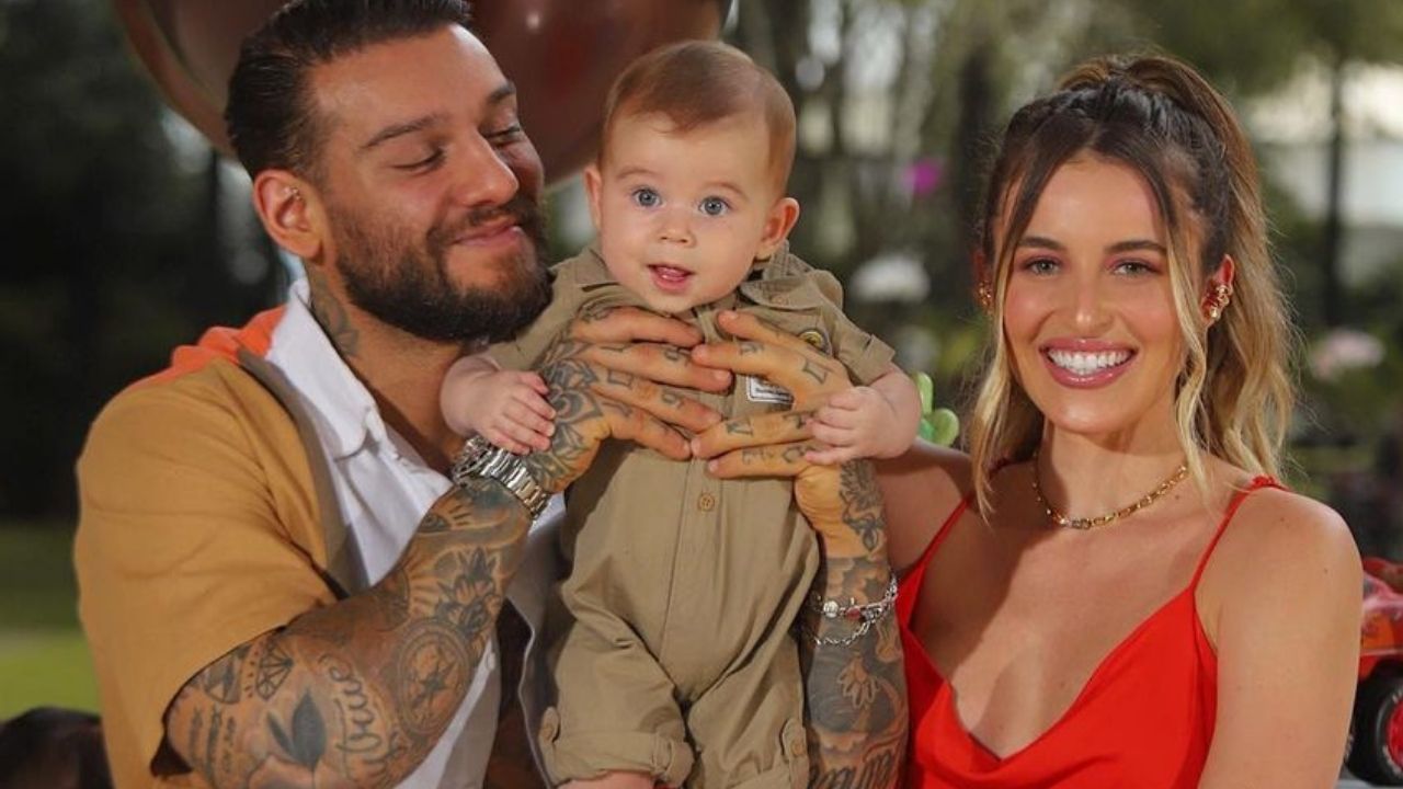 Lucas Lucco resgata clique do início do relacionamento para se declarar para a esposa: “Agradeço o seu amor”